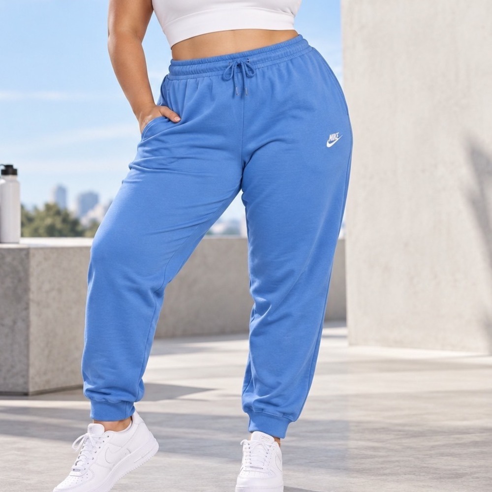 Nike Sportswear Club Fleece Joggers Blue Sweatpants XXL DQ5191-412 B2